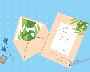 Et kort til at sige tak