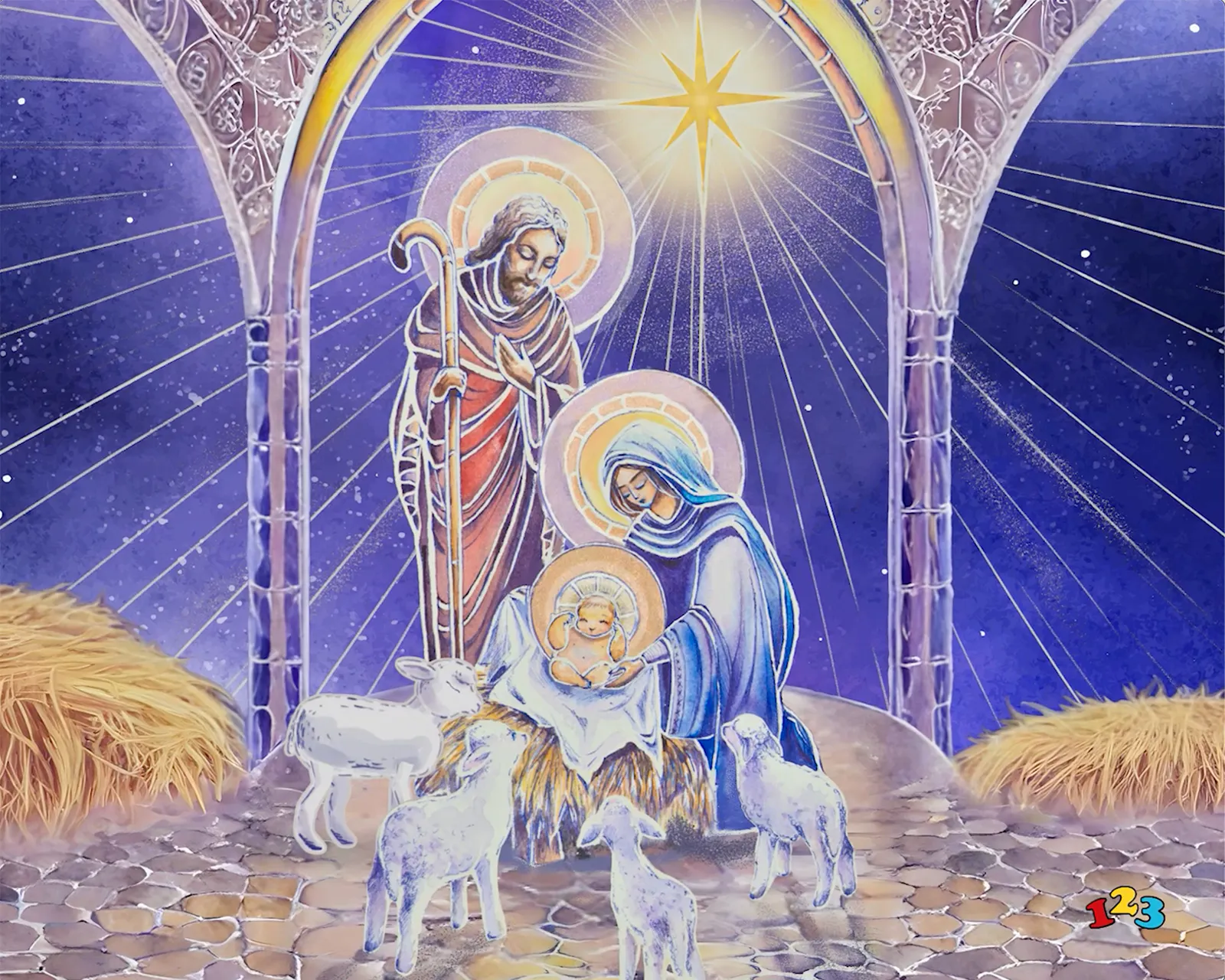 Julens mirakel - Julekort - gratis postkort fra 123kort.dk